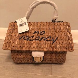 Kate Spade Wicker Birdhouse Bag (Spring Forward)